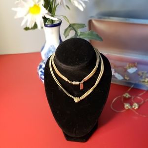 A Vintage Gold Fashion Choker Necklace